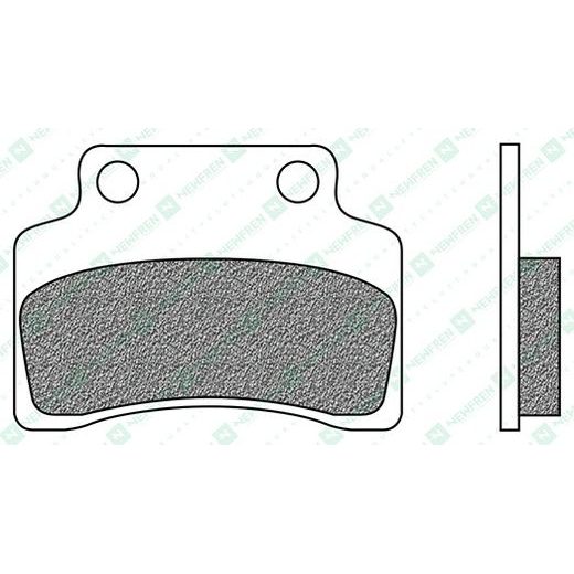 BRZDOVÉ DESTIČKY, NEWFREN (SMĚS SCOOTER ACTIVE ORGANIC) 2 KS V BALENÍ