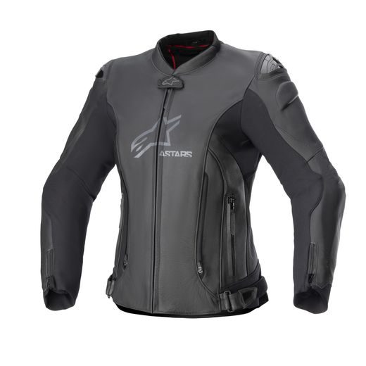 BUNDA STELLA GP PLUS 4, ALPINESTARS, DÁMSKÁ (ČERNÁ/ČERNÁ) 2024