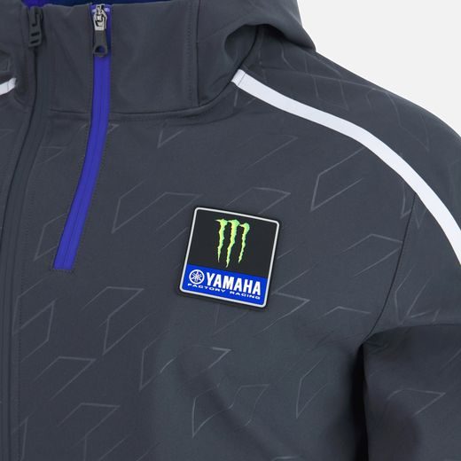 NEPROMOKAVÁ BUNDA TRAVEL, MONSTER ENERGY YAMAHA (ANTRACIT)