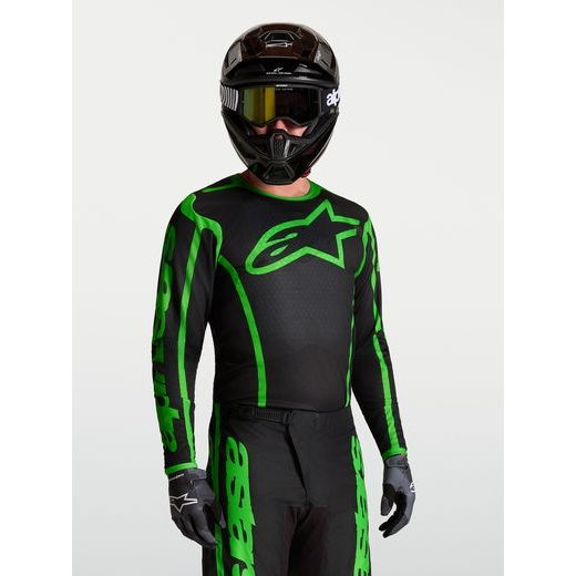DRES FLUID APEX V2, ALPINESTARS (ČERNÁ/ZELENÁ FLUO) 2027