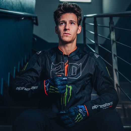 BUNDA T-SPS AIR V2 MONSTER FQ20 KOLEKCE, ALPINESTARS (ČERNÁ/BÍLÁ) 2026