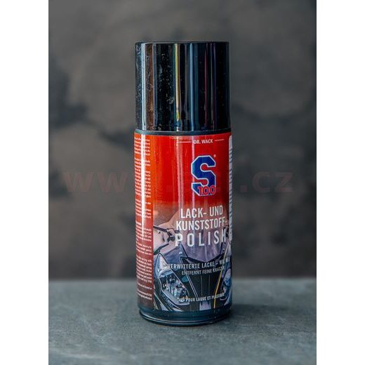S100 LEŠTĚNKA NA LAK A PLASTY - LACK UND KUNSTSTOFF POLISH 220 ML
