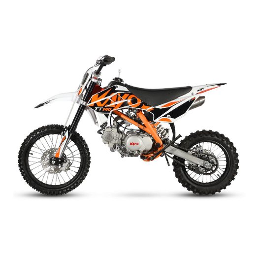 KAYO TT 140 17"/14" ČERNO-ORANŽOVO-BÍLÁ