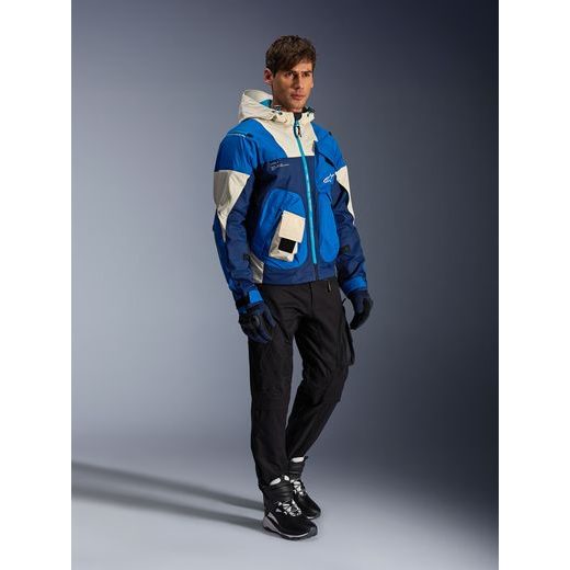 BUNDA MOGRESS AIR, ALPINESTARS (MODRÁ/TMAVĚ MODRÁ/ŠEDÁ) 2025