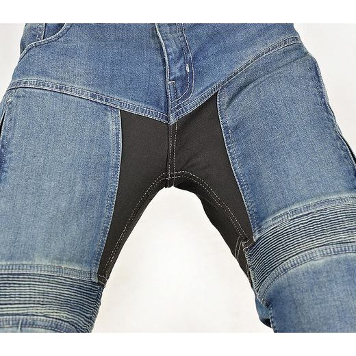 TRILOBITE PÁNSKÉ KALHOTY 661 PARADO SLIM FIT MODRÉ