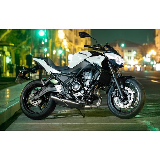 KAWASAKI Z650 MY26 PEARL BLIZZARD WHITE