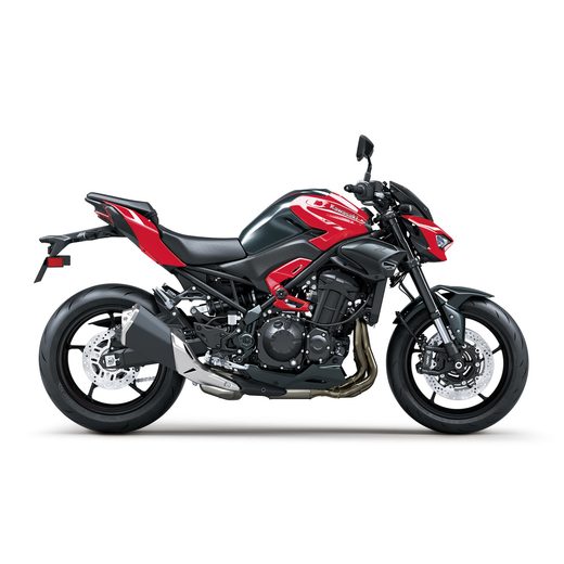 KAWASAKI Z900 MY27 CANDY PERSIMMON RED / METALLIC CARBON GRAY