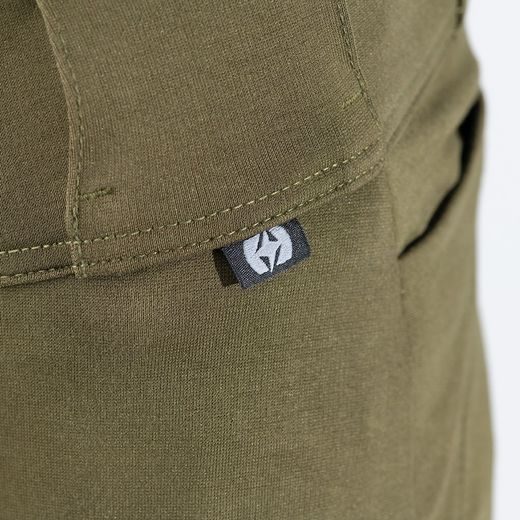 KALHOTY SUPER LEGGINGS 2.0, OXFORD, DÁMSKÉ (LEGÍNY S ARAMIDOVOU PODŠÍVKOU, KHAKI)