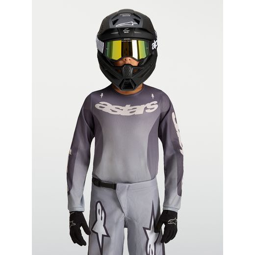 DRES RACER AMBER YOUTH, ALPINESTARS, DĚTSKÉ (TMAVĚ ŠEDÁ/SVĚTLE ŠEDÁ) 2027