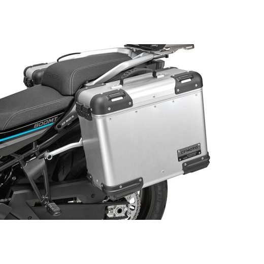 SADA KUFRŮ CFMOTO MT PRO STŘÍBRNÉ