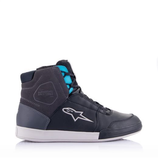 BOTY STELLA CHROME DRYSTAR, ALPINESTARS, DÁMSKÉ (ČERNÁ/TMAVĚ ŠEDÁ/MODRÁ) 2024