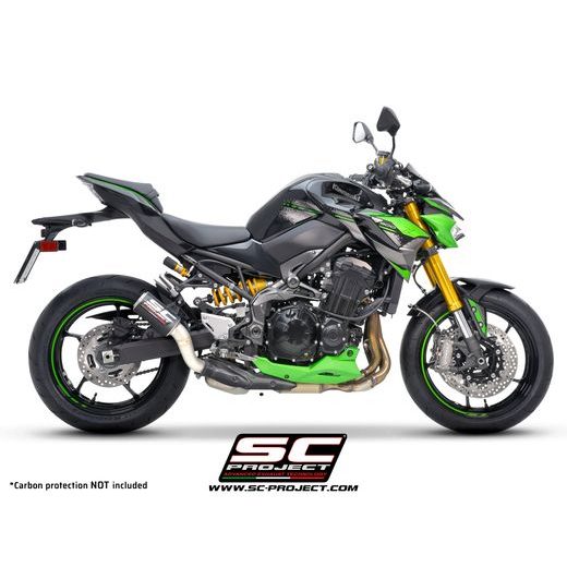 SC-PROJECT KAWASAKI Z900 (2020-2024) E5 S1 CR-T TLUMIČ CARBON