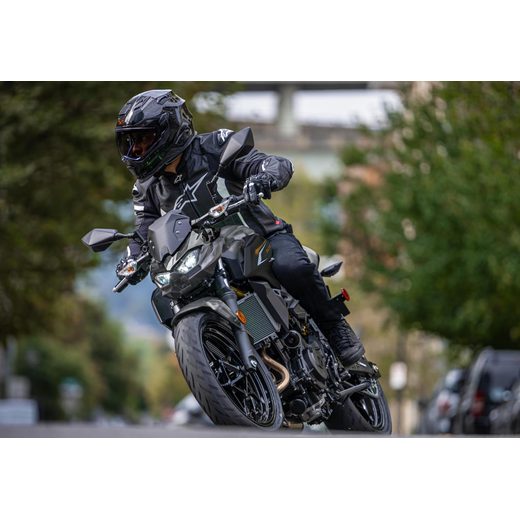 KAWASAKI Z500 MY26 EBONY / METALLIC CARBON GRAY (BK1)