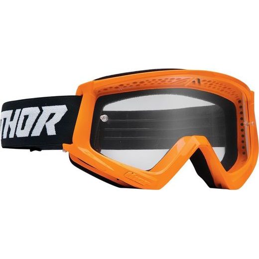 THOR MOTOKROSOVÉ BRÝLE DĚTSKÉ THOR COMBAT FLUO ORANŽOVÁ/ČERNÁ