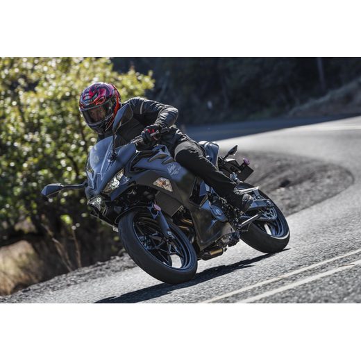 KAWASAKI NINJA 500 MY26 METALLIC FLAT SPARK BLACK / METALLIC SPARK BLACK