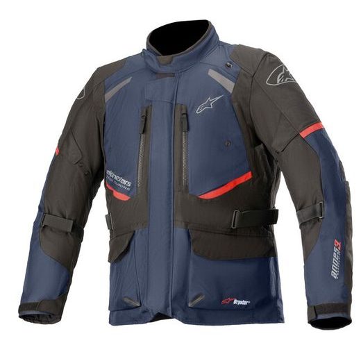 BUNDA ANDES DRYSTAR, TECH-AIR 5 KOMPATIBILNÍ, ALPINESTARS (TMAVĚ MODRÁ/ČERNÁ/ČERVENÁ)