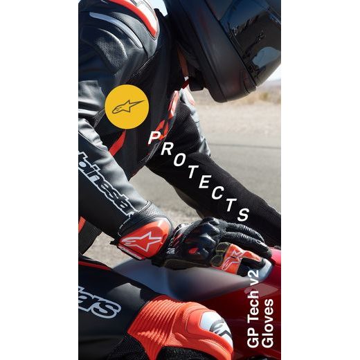 RUKAVICE GP TECH 2, ALPINESTARS (ČERNÁ/BÍLÁ)