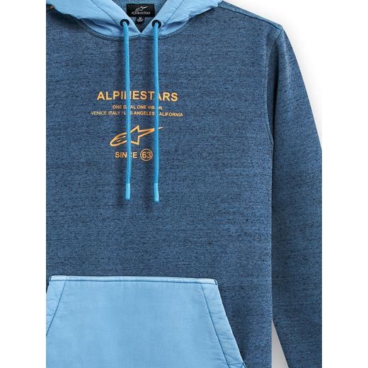 MIKINA OCCURANCE HOODIE, ALPINESTARS (MODRÁ)