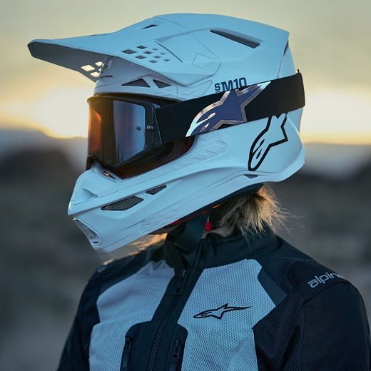 BUNDA STELLA ANDES AIR DRYSTAR, ALPINESTARS, DÁMSKÁ (SVĚTLE ŠEDÁ/TMAVĚ ŠEDÁ/ČERNÁ/ŽLUTÁ FLUO) 2024