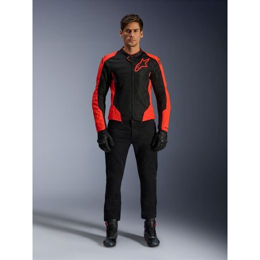 BUNDA VIPER AIR V4, ALPINESTARS (ČERVENÁ FLUO/ČERNÁ) 2025