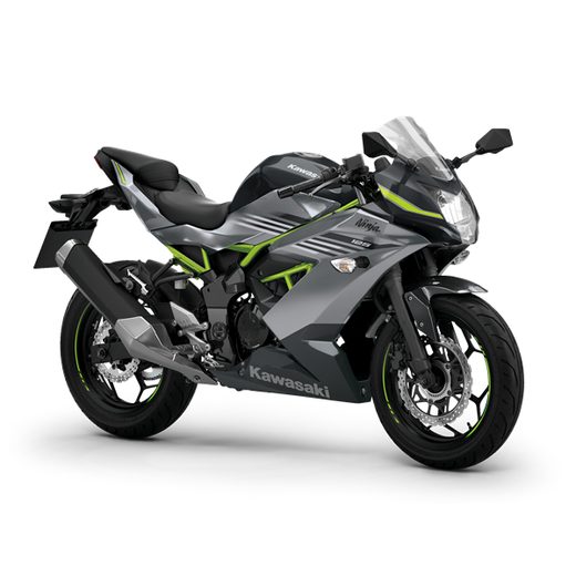 KAWASAKI NINJA 125 MY26 METALLIC GRAPHITE GRAY / METALLIC SPARK BLACK