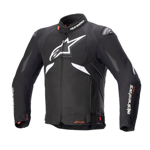 BUNDA T-GP R 3 DRYSTAR, ALPINESTARS (ČERNÁ/BÍLÁ) 2024