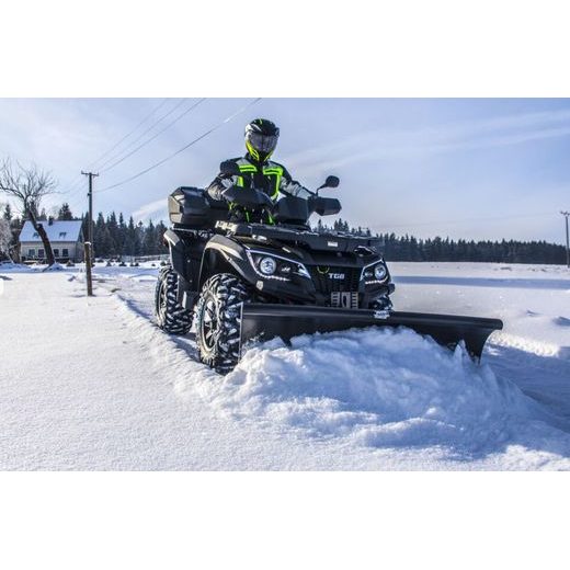 SHARK SNĚHOVÁ RADLICE 132 CM, ČERNÁ, VČETNĚ ADAPTÉRU