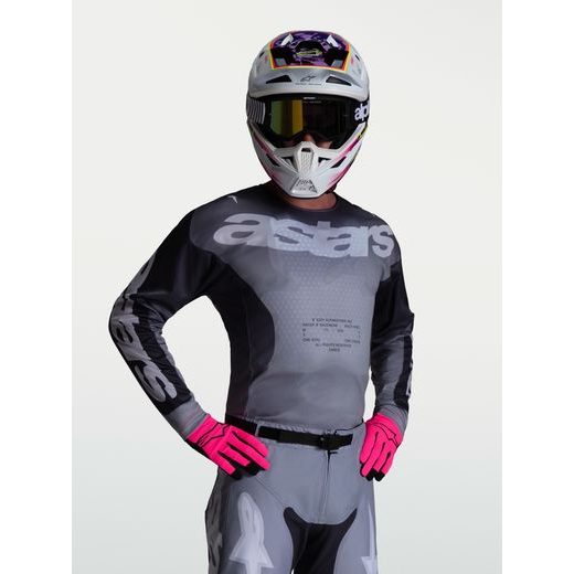 DRES RACER AMBER, ALPINESTARS (TMAVĚ ŠEDÁ/SVĚTLE ŠEDÁ) 2027