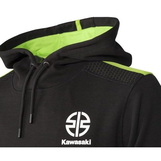 KAWASAKI PÁNSKÁ SPORTOVNÍ MIKINA S KAPUCÍ