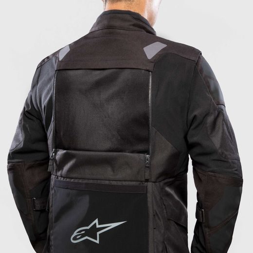 BUNDA HALO DRYSTAR, ALPINESTARS (TMAVĚ MODRÁ/KHAKI/ORANŽOVÁ/ČERNÁ) 2023