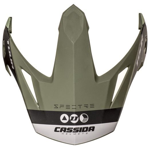KŠILT PRO PŘILBY TOUR SPECTRE, CASSIDA (ZELENÁ MATNÁ/ŠEDÁ/ČERNÁ)