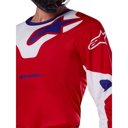 DRES RACER VEIL, ALPINESTARS (ČERVENÁ/BÍLÁ) 2025