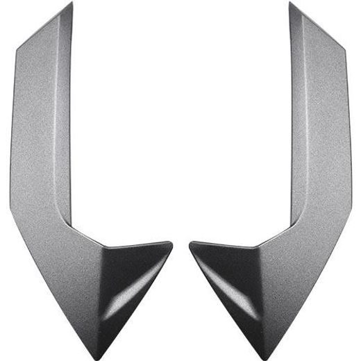 LS2 FF800 AIR VENT BACK MATT TITANIUM