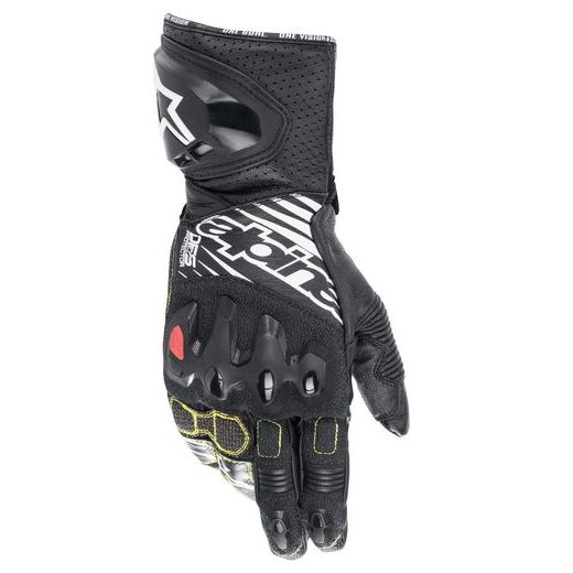 RUKAVICE GP TECH 2, ALPINESTARS (ČERNÁ/BÍLÁ)