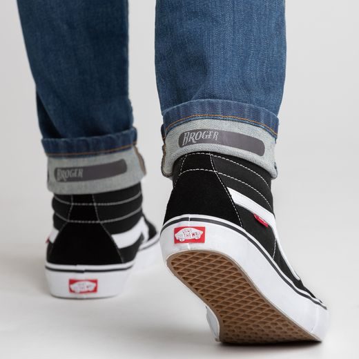 BROGER PÁNSKÉ KEVLAROVÉ MOTO JEANSY CALIFORNIA MODRÉ