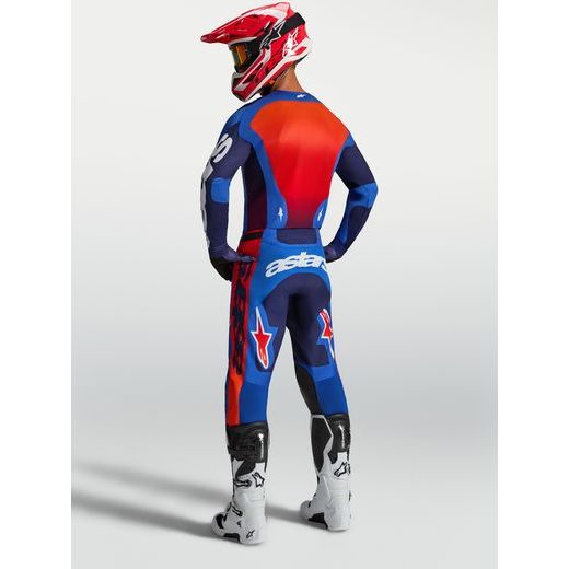 DRES RACER HUNT, ALPINESTARS (MODRÁ/TMAVĚ MODRÁ/ČERVENÁ) 2027