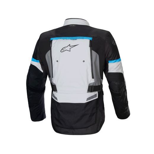 BUNDA BOGOTA PRO DRYSTAR, ALPINESTARS (ŠEDÁ/ČERNÁ/MODRÁ) 2025