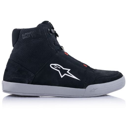 BOTY CHROME, ALPINESTARS (ČERNÁ/ŠEDÁ/ČERVENÁ FLUO) 2024