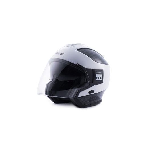 PŘILBA BLAUER SOLO (BÍLÁ, CARBON, ČERNÁ MATNÁ)