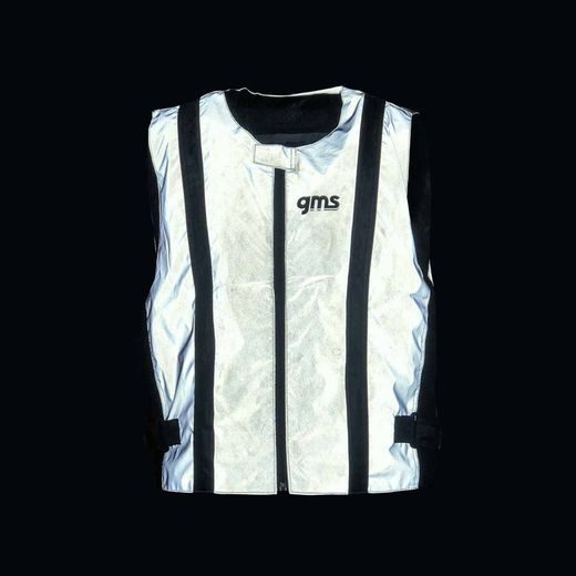 PŘÍLEŽITOSTNÁ VESTA GMS LUX ZG31903 ŠEDO-REFLEXNÍ 3XL