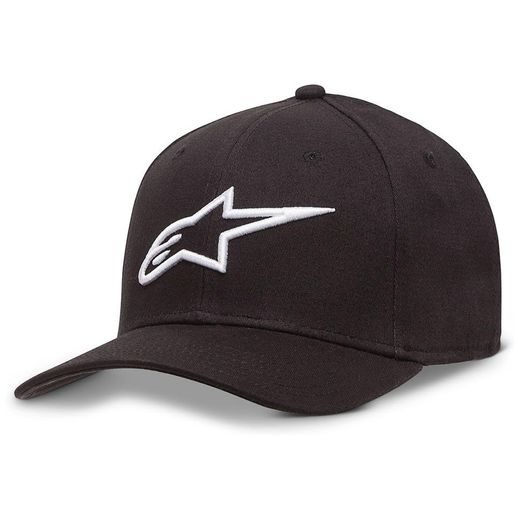 ALPINESTARS KŠILTOVKA AGELESS ČERNÁ BÍLÁ