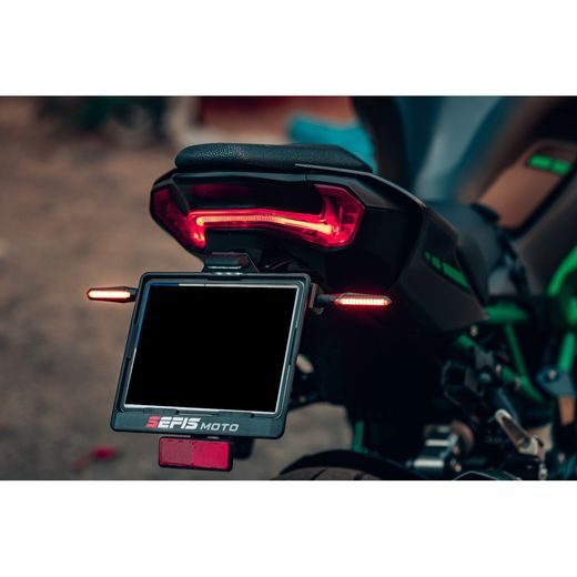 DRŽÁK SPZ S LED OSVĚTLENÍM KAWASAKI Z900 2017-2024