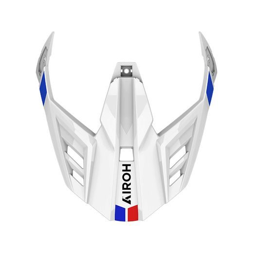 KŠILT PRO PŘILBY BANDIT, AIROH (HORN - BÍLÝ LESKLÝ)