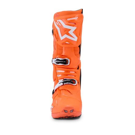 BOTY TECH 10 SUPERVENTED, ALPINESTARS (ORANŽOVÁ FLUO/ČERNÁ/BÍLÁ) 2026