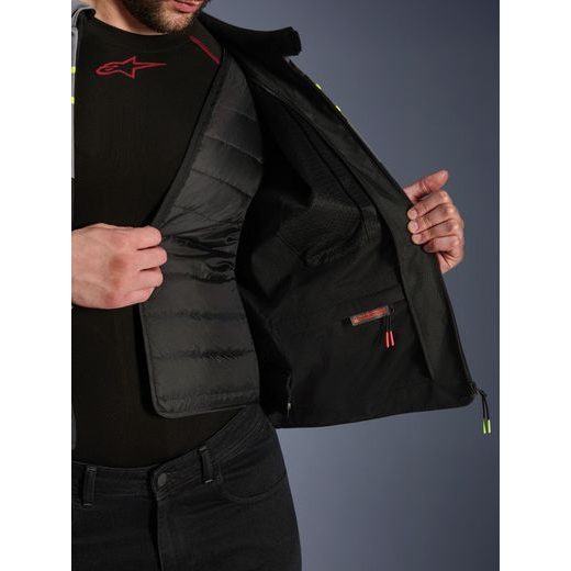 BUNDA T-JAWS V4 WATERPROOF, ALPINESTARS (ČERNÁ/SVĚTLE ŠEDÁ/ŠEDÁ) 2026