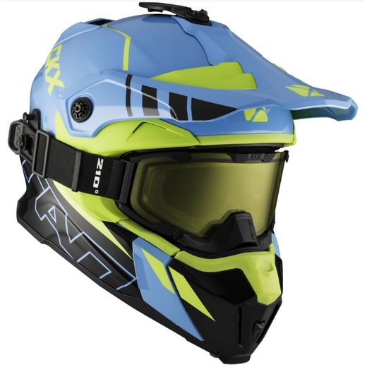 ENDURO MX HELMA CKX HELM TIRAN ORI DL AVALANCHE GR/BL