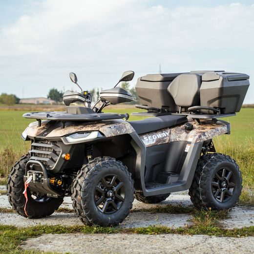 SHARK PLASTOVÝ BOX AX165 NA ČTYŘKOLKU SEGWAY AT5/AT6