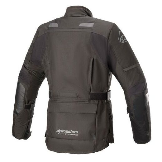 BUNDA STELLA ANDES DRYSTAR, TECH-AIR 5 KOMPATIBILNÍ, ALPINESTARS, DÁMSKÁ (ČERNÁ/TMAVĚ ŠEDÁ)