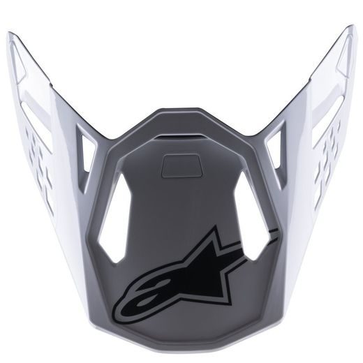 ALPINESTARS KŠILT PRO HELMY SUPERTECH S-M8 FACTORY (ČERNÁ/BÍLÁ/ČERVENÁ FLUO LESKLÁ)