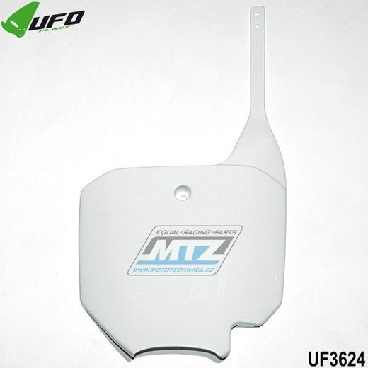 TABULKA PŘEDNÍ HONDA CR80 / 96-02 + CR85 / 03-20 - (BARVA BÍLÁ)